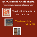 Affiche exposition Et depuis.... je crée