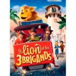 Affiche Le lion et les trois brigands